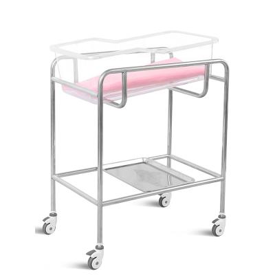 China MGE-C17 Medige Modern Certification Luxury Cheap Metal Baby Bassinet For Hospital Kid Baby Hutch Bedding Modern Small for sale