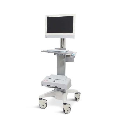 China MGE-MT3 Medige Modern Hospital Clinic Furniture Doctor Workstation Trolley With Medical Printer For Sale for sale