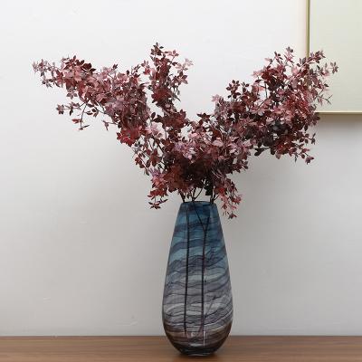 China Popular recommended simulation flower wedding home decoration simulation plant bonsai maple leaf package simulation leaf for sale