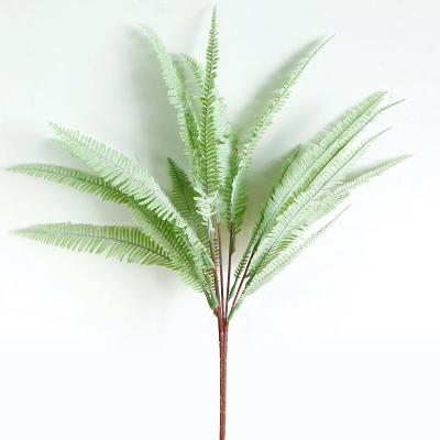 China Southwest Green Leaves Plants Hot Sale Persian Leaf For Flower Arrangement Artificial Foliage Plastic Plants Wholesale for sale