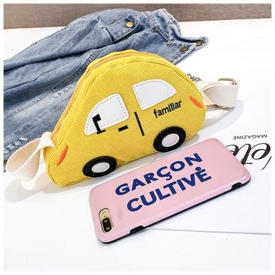 China Fashion 2020 Wholesale Kids Cute Mini Cartoon Car Purse Wallet Package Shoulder Bag Casual Handbags for sale