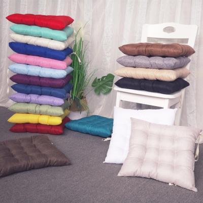 China Anti-Static 23 Color Solid Color Optional Square Strap Cushion Sofa Balcony Floor Mat Hot Selling Meditation Mat for sale