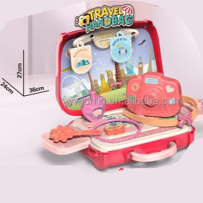 China Upgrade child's manual capacity hot sale kitchen toys family kitchen set simulation home application kitchen toy set for sale