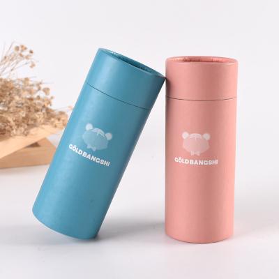 China Factory Customized Recyclable Kraft Paper Barrel, Round Gift Paper Tube Packaging Tube, Tea Tin for sale