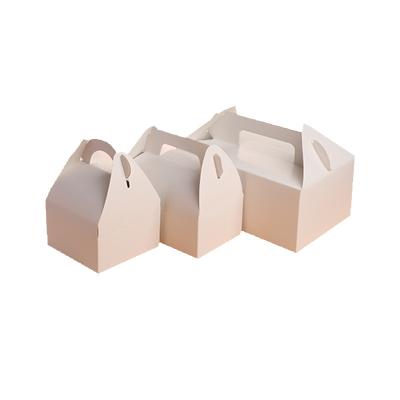 China West Point Recyclable Dessert Cake Gift Box Premium Colorful Packaging Portable Paper Cake Box for sale