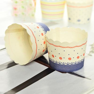 China Factory direct sales greaseproof free samples round paper cup cake mold baking rack wedding cupcake cups for sale