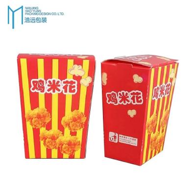 China Disposable Take Out Bucket Bags Disposable Popcorn Container Fries Burger Packaging Take Out Meal Paper Box for sale