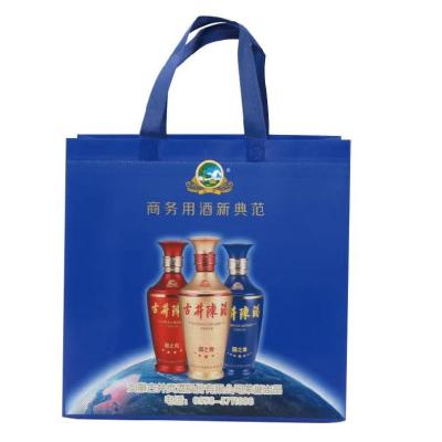 China Recyclable Heat Seal Promotional Trade Show Giveaway Custom Printed Foldable Reusable Cheap Nonwoven Bags for sale