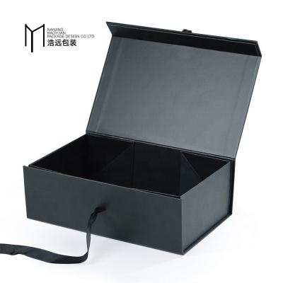 China 2023 Wholesale Recyclable Black Rose Soft Kraft Paper Jewelry Gift Boxes With Ribbon for sale