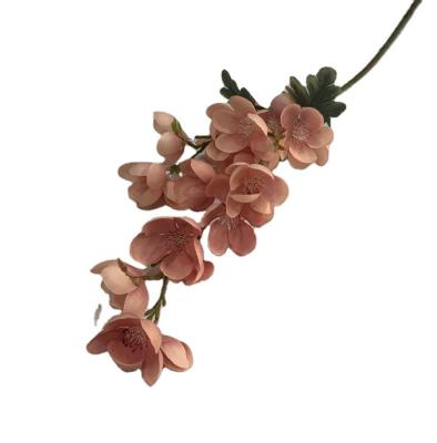 China Widely Used Silk Fabric Top Quality Cheap Artificial Orchid Flowers for sale