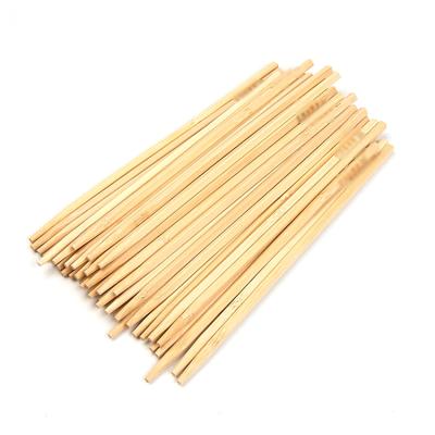 China Eco-Friendly Disposable Flat Kebab Kebab BBQ Skewer Satay Bamboo Stick Easily Cleaned With Logo for sale