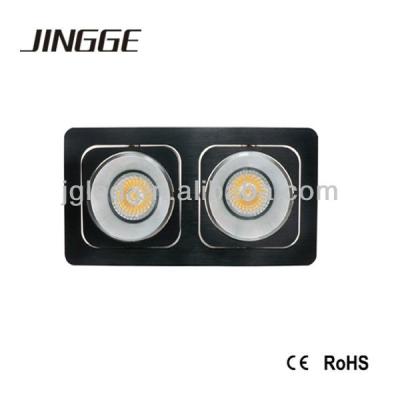 China Aluminum Double Head Commercial COB LED Spot Light for sale