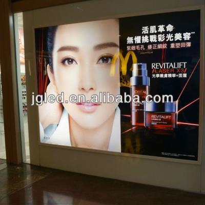 China B1 B2 B3 B4 A0 A1 A2 A3 A4 LED Poster Aluminum Indoor Magnetic Backlit Variable View for sale