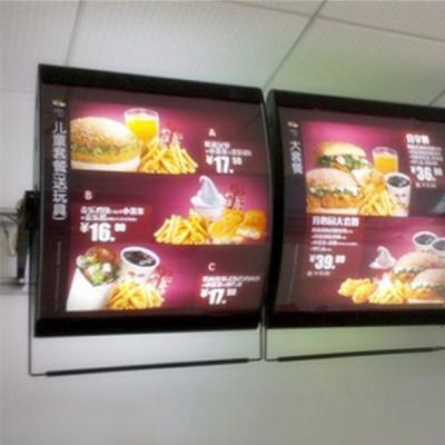 China High quality Acylic LGP+aluminum frame best price led backlit menu board for restaurant for sale