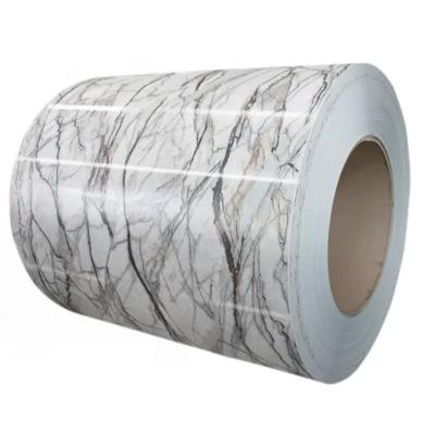 China CGCC Marble Design PPGI Color Coated Galvanized Steel Coil JIS G 3312 / EN 10169 for sale