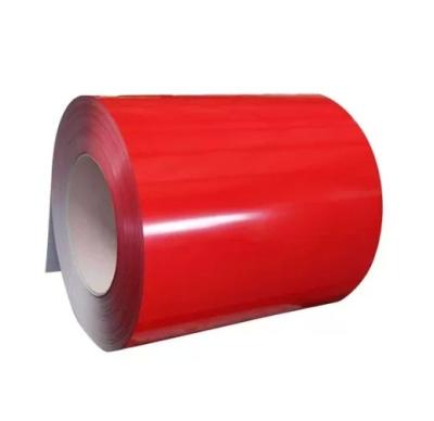 China Color rojo PPGI PPGL DX51D bobina pre pintada de hierro galvanizado GI bobina de hoja 0.12-2mm en venta