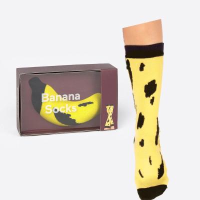 China Korean style fashion street hip sporty hop hops unisex funny men hops happy skateboard banana women socks for sale