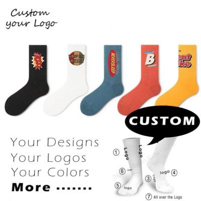 China Small MOQ SOXADILLY Sport Factory Directly Combed Cotton Bamboo Sport Custom Socks With Logo for sale