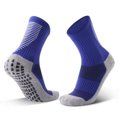 China Men Women Breathable Sports Soccer Sock Breathable Sports Gym Football Basketball Stripe Compression Sock Cycling Anti-Slip Running for sale