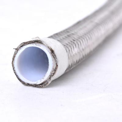 China Corrosion and high temperature resistant hot sale high pressure PTFE lined hydraulic hose with factory price for sale