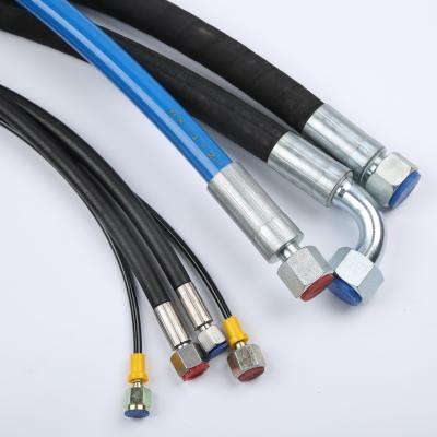 China Quality Control Durable Advanced Hydraulic Flexible Rubber Oil Pipeline Set Hydraulic Hose for sale