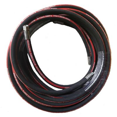 China Petroleum Base Hydraulic Fluids Hydraulic Rubber Hose SAE 100 R1/EN853 1NS High Pressure Rubber Hose for sale