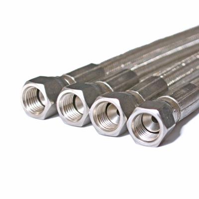 China 1/2 Inch Stainless Steel Flexible Metal Pipes / Chemical Bellows / Pipes Plant for sale