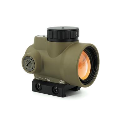 China Wholesale 2 MOA Adjustable Red Dot 20mm Tactical Mount Dot Reflex Sight Scope 1x25 Sight 7075-T6 Miniature Optics High Quality for sale