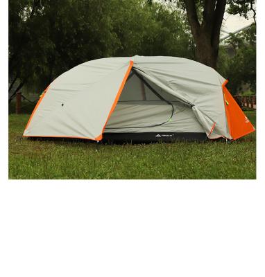 China Aluminum Pole Windproof And Rainproof Camping Tent Double Double Decker for sale