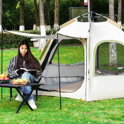 China Outdoor Automatic Quick Open Hexagonal Wild Camping Tent  Lightweight for sale