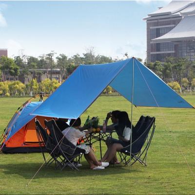 China Canopy de acampada de vinilo hexagonal al aire libre poliéster sombra solar extra grande en venta