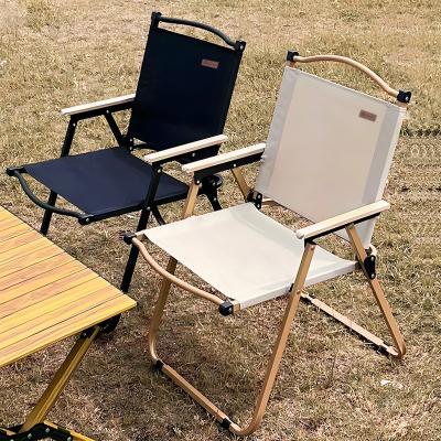 Chine Chaise pliante extérieure portable Chaise de camping sauvage 250 lbs avec tissu en maille à vendre