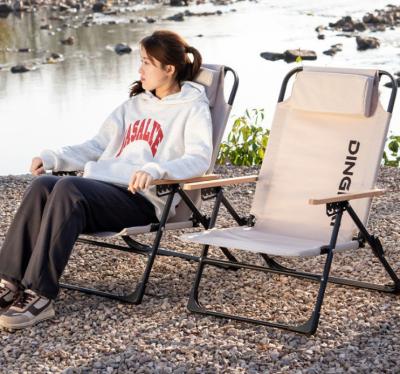 China Sillones plegables para acampar al aire libre, portátiles, sillas de sello de piel, silla de patio, silla de cabina, cubierta, ultraligera y ajustable en venta