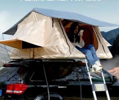 China Tenda de telhado totalmente automática de carro de camping com abertura e dobragem rápidas e à prova de chuva à venda