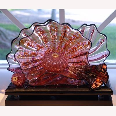 China Europe China Factory Gift 100% Handmade Christmas Murano Glass Crafts For Office Decor for sale