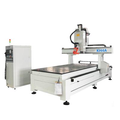 China High Quality Hotels 1325 Automatic Machine For Cabinet 4 Axis CNC Woodworking Machinery Price for sale