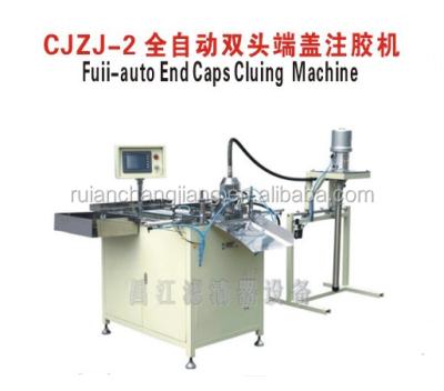 China Filter End Cap PVC Gluing Machine 60 - 100mm Multifunctional Filter Machine Fully Manufacturers CJZJ-2 for sale