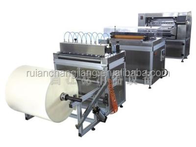 China Industrial Equipment Oil Filter Knife Pleating Machine With 100mm Height CJCZ100-800 for sale