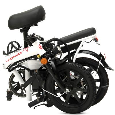 China New cheap folding electric scooter 350w 48v/6OV steel folding electric bicycle for adult for sale