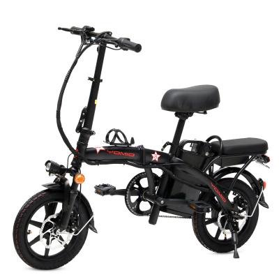 China High Quality Steel Steel Leisure 36v Folding Electric Bicycle 12ah Lithium Battery Aluminum Alloy City Electric Bike from China for sale