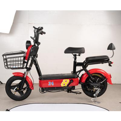 China Steel Electric Bicycle City Electric Scooter Electric Vehicle E-Bike Moped Bike for sale