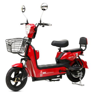 China CKD Steel Luxury 350w 2 Wheel Electric Bicycle Scooter/Electric Moped With Pedals Electric Scooter City Electric Bike for sale