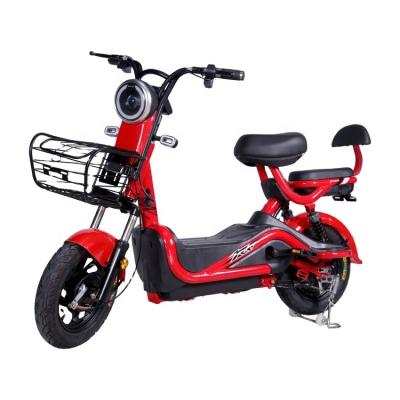 China New 48V 500W fat tire steel electric ebike e cycle enduro ebike city electric moped electric bike for sale