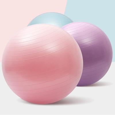 China Surfce 65CM Frosted Yoga Stability Ball For Balance Exercise Ball For Fitness Childbirth Anti Burst Stability Ball For Core Strength Training for sale