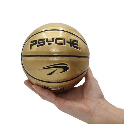 China Custom LOGO Mini Basketball Ball Size Waterproof 1 PU Leather Small Basketball Souvenir Gift For Kids Play for sale