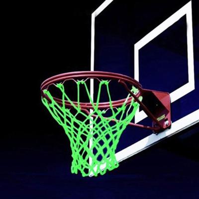 China Glow In The Dark Glow In The Dark 12 8 Loop Net Night Light Basketball Rim Glowing Net For Official Size Standard Basketball Rim for sale