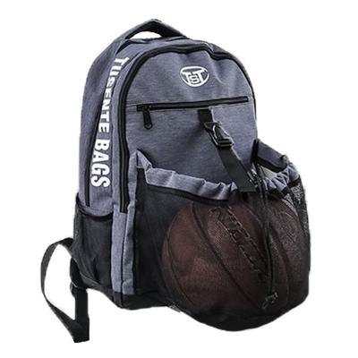 China Large Capacity Basketball Backpack Mesh Shoes Storage Gym Sports Bag Football Casual Bag With Ball And Shoe Compartment For Man And Woman for sale