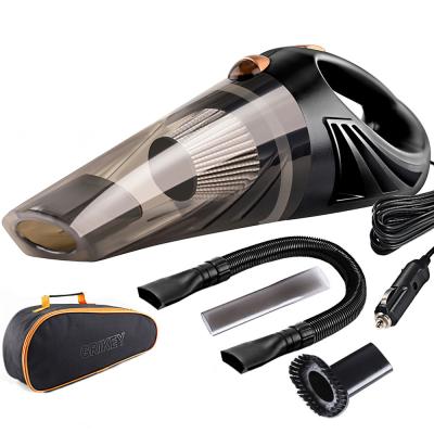 China GRIKEY 4800Pa 120W Filter Car Vacuum Cleaner Large Capacity Washable Portable Small Auto Vacuum Cleaner for sale