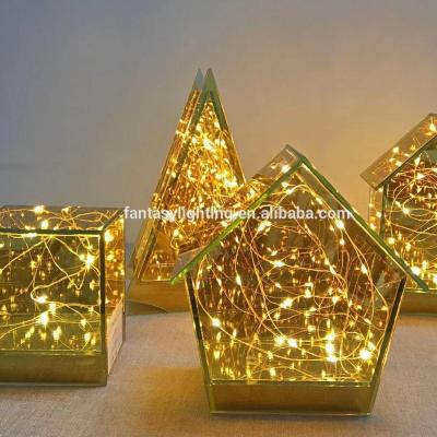 China 2019 Christmas New Design Style Light Up 3D Bedroom Battery LED Copper Wiring Table Lamp Glass Christmas Baby Night Light for sale