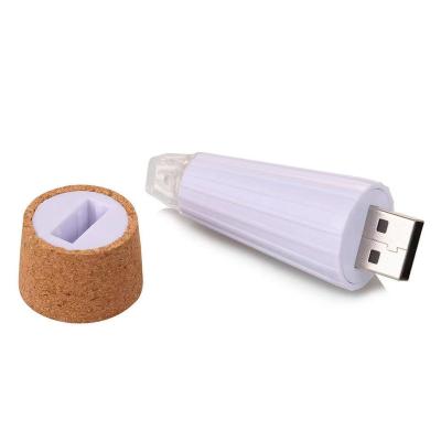 China New Arrival USB Rechargeable Wine Bottle Decoration Holiday Bar Cork Light For Wine Bottle Decoration Holiday Bar Color Change for sale